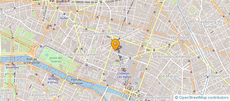 localisation de l'entreprise TIM TOURS à PARIS