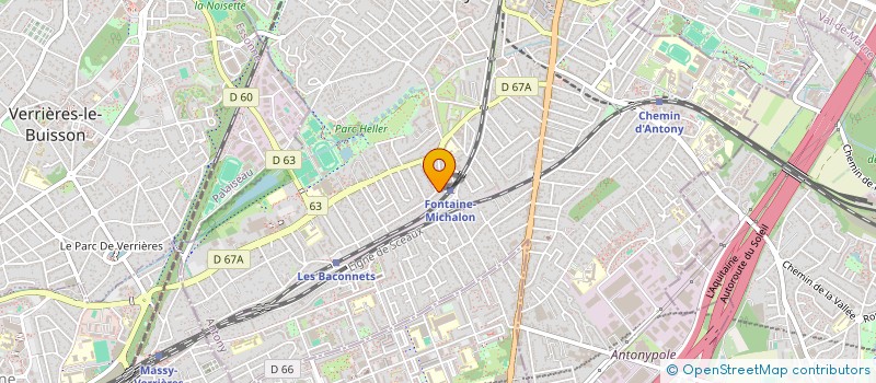 localisation de l'entreprise TIM TRAINING à ANTONY