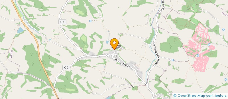 localisation de l'entreprise TIMA 21  CASTIN