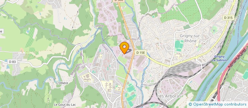 localisation de l'entreprise TIMA  GRIGNY