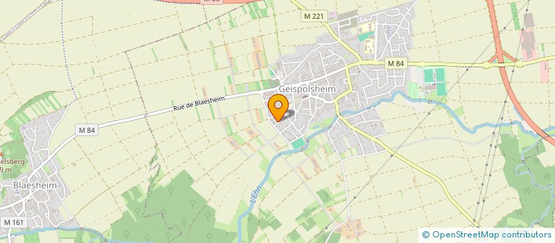 localisation de l'entreprise TIMA  GEISPOLSHEIM