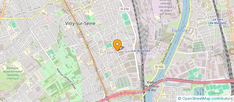 localisation de l'entreprise TIMA  VITRY-SUR-SEINE