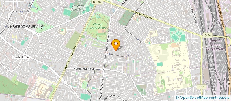 localisation de l'entreprise TIMA  ROUEN