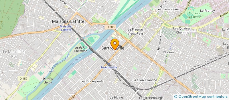 localisation de l'entreprise TIMA  SARTROUVILLE