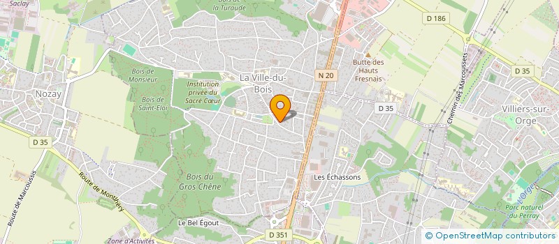 localisation de l'entreprise TIMA P/H  LA VILLE-DU-BOIS