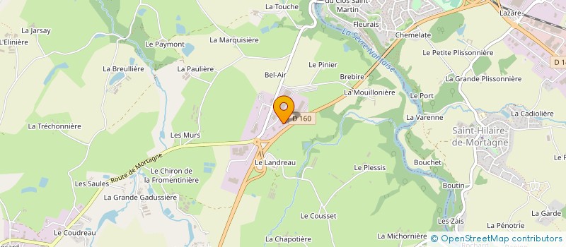 localisation de l'entreprise TIMA TOOLS à CHANVERRIE