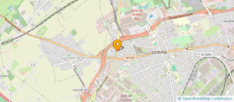 localisation de l'entreprise TIMABEST à LILLE