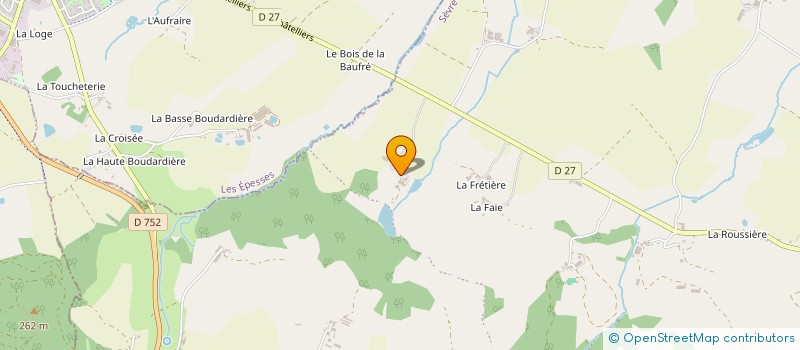 localisation de l'entreprise TIMADEL à SEVREMONT