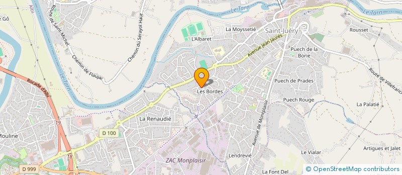 localisation de l'entreprise TIMAEV ALBERT  SAINT-JUERY