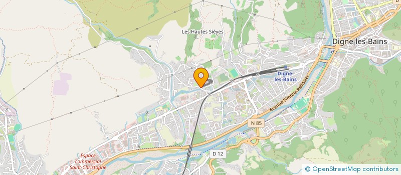 localisation de l'entreprise TIMAEX à DIGNE-LES-BAINS