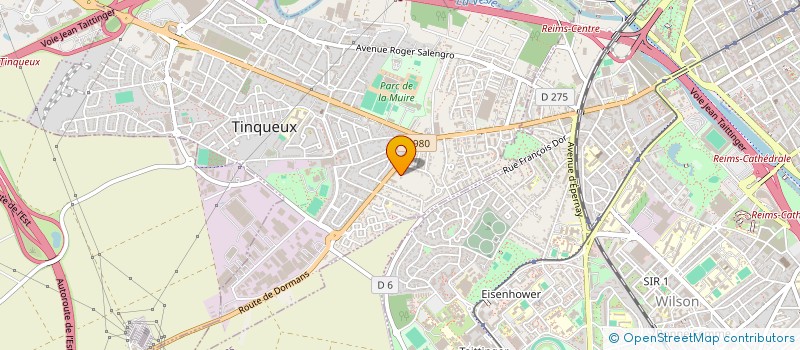 localisation de l'entreprise TIMAG  TINQUEUX