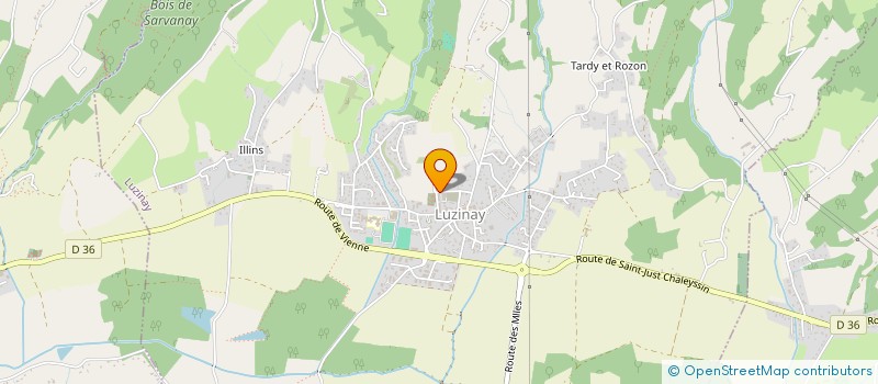 localisation de l'entreprise TIMAKI  LUZINAY