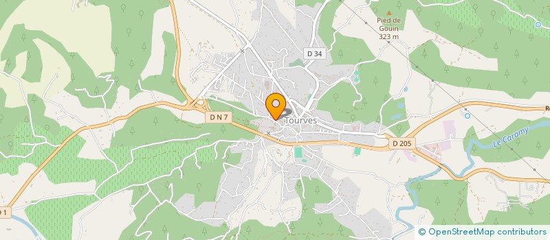 localisation de l'entreprise TIMALCO à TOURVES