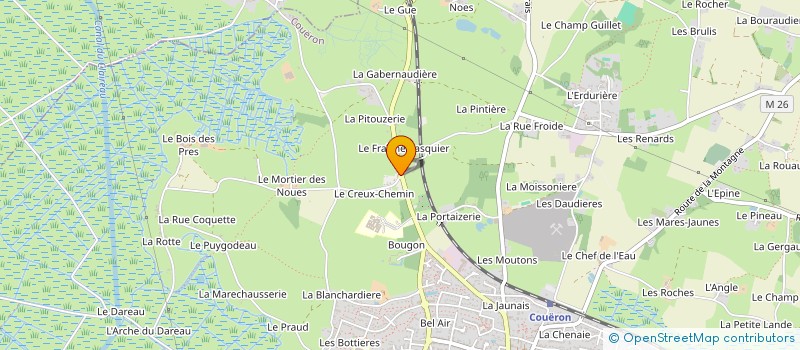 localisation de l'entreprise TIMALI à COUERON