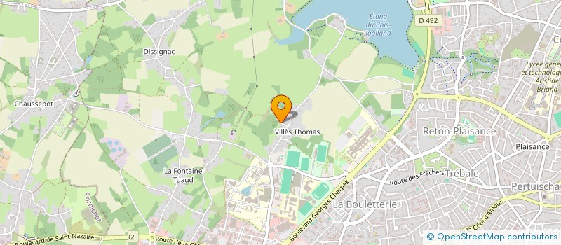 localisation de l'entreprise TIMALI IMMO  SAINT-NAZAIRE