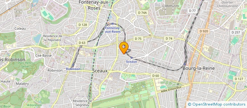 localisation de l'entreprise TIMALIFAN à SCEAUX