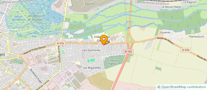 localisation de l'entreprise TIMALIN  BOURGES