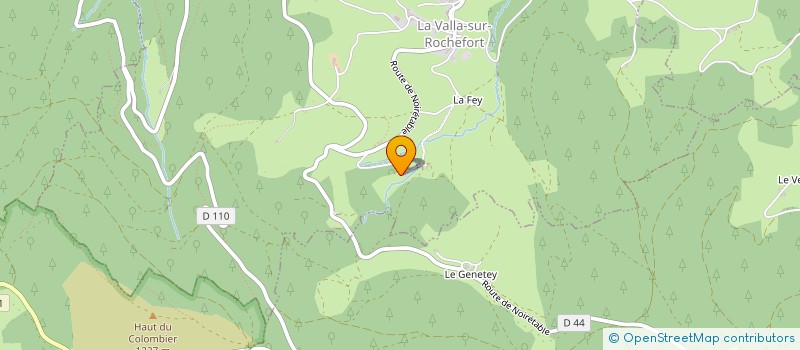 localisation de l'entreprise TIMAN  LA VALLA-SUR-ROCHEFORT