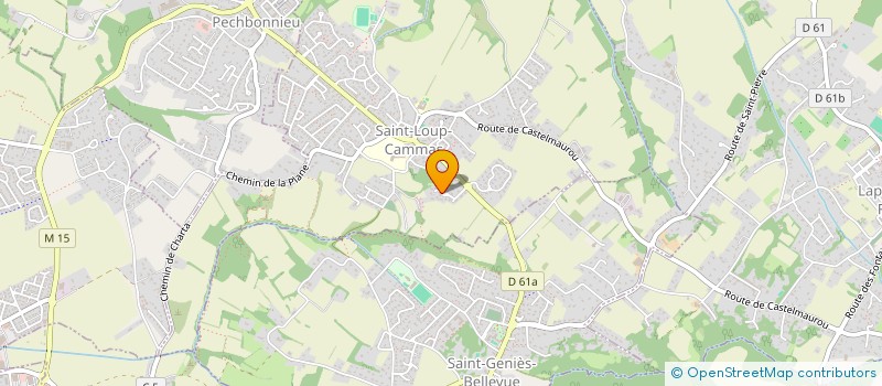 localisation de l'entreprise TIMAN  SAINT-LOUP-CAMMAS