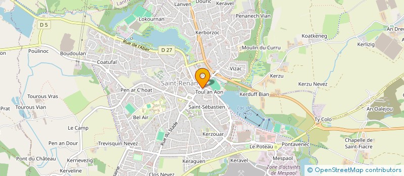 localisation de l'entreprise TIMANO  SAINT-RENAN