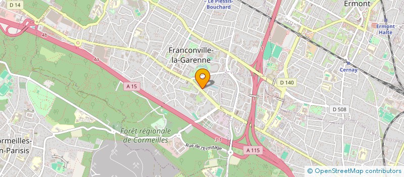 localisation de l'entreprise TIMARO EMPLOI ET CONSEIL  FRANCONVILLE