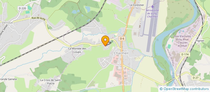 localisation de l'entreprise TIMATEC  CHARMEIL