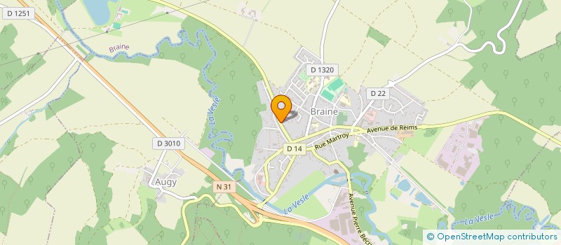 localisation de l'entreprise TIMATH  BRAINE