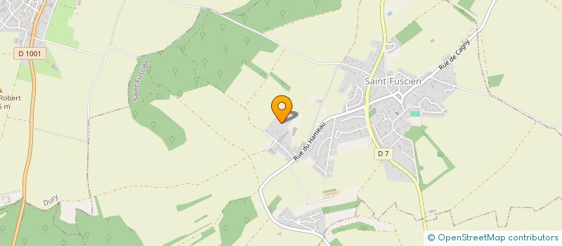 localisation de l'entreprise TIMBALE IMMO à SAINT-FUSCIEN
