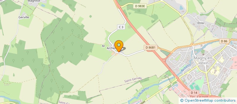 localisation de l'entreprise TIMBER  SAINT-GERVAIS