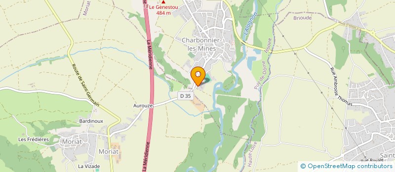 localisation de l'entreprise TIMBER'Z  CHARBONNIER-LES-MINES