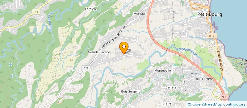 localisation de l'entreprise TIMBLE  PETIT-BOURG