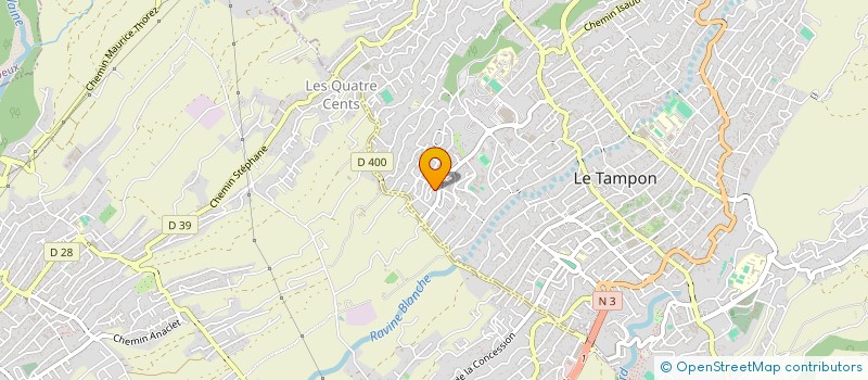 localisation de l'entreprise TIMBO TRADITION  LE TAMPON