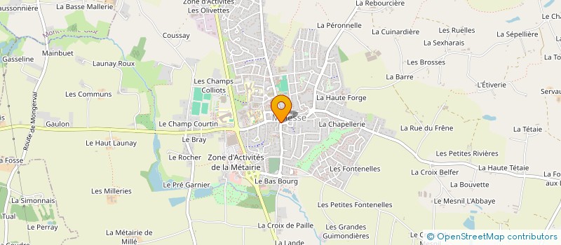 localisation de l'entreprise TIMCHA  LA MEZIERE