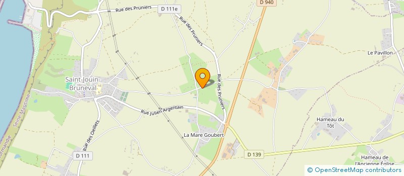 localisation de l'entreprise TIMCO  SAINT-JOUIN-BRUNEVAL