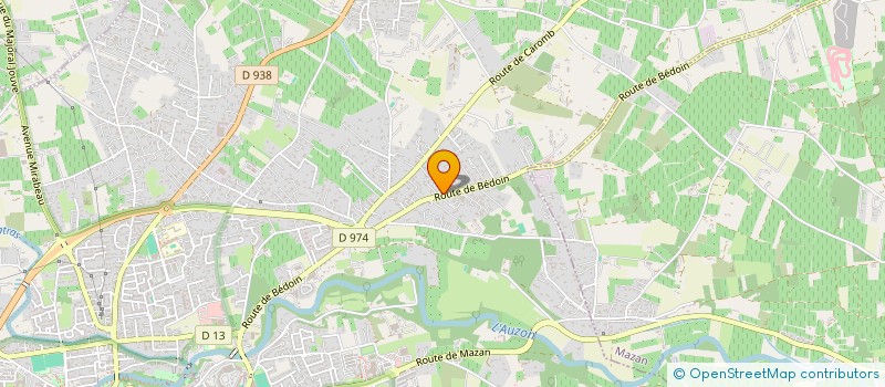 localisation de l'entreprise TIMCOMI  CARPENTRAS