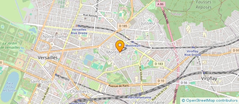 localisation de l'entreprise TIME 4 BREAK à VERSAILLES