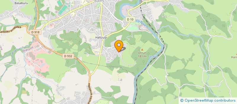 localisation de l'entreprise TIME 4 DATA  CAMBO-LES-BAINS