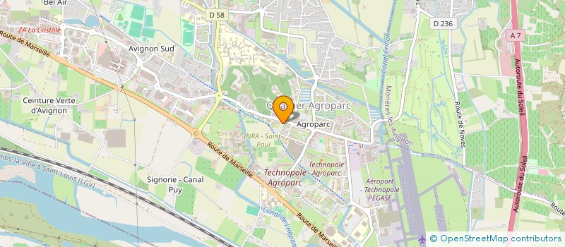 localisation de l'entreprise TIME 4 PROVENCE H  AVIGNON