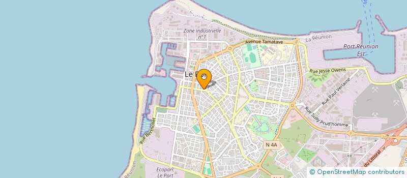 localisation de l'entreprise TIME à LE PORT