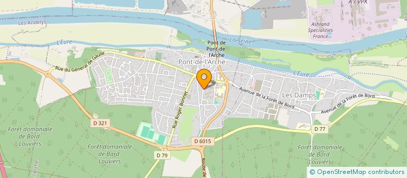 localisation de l'entreprise TIME  PONT-DE-L'ARCHE