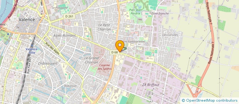 localisation de l'entreprise TIME à VALENCE