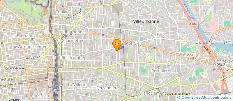 localisation de l'entreprise TIME  VILLEURBANNE