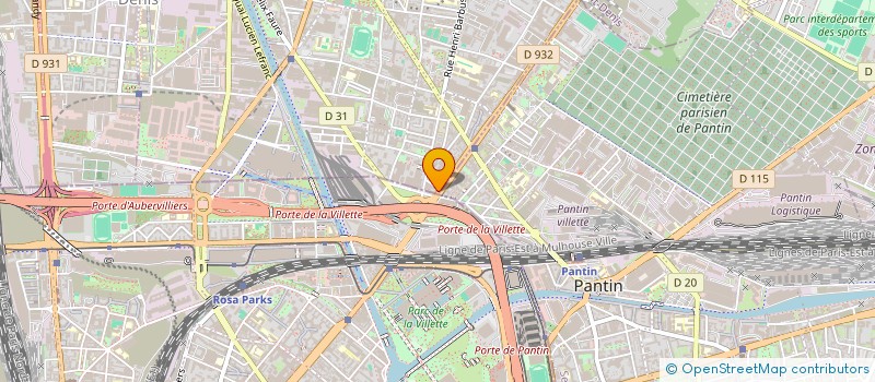 localisation de l'entreprise TIME AUBERVILLIERS à AUBERVILLIERS