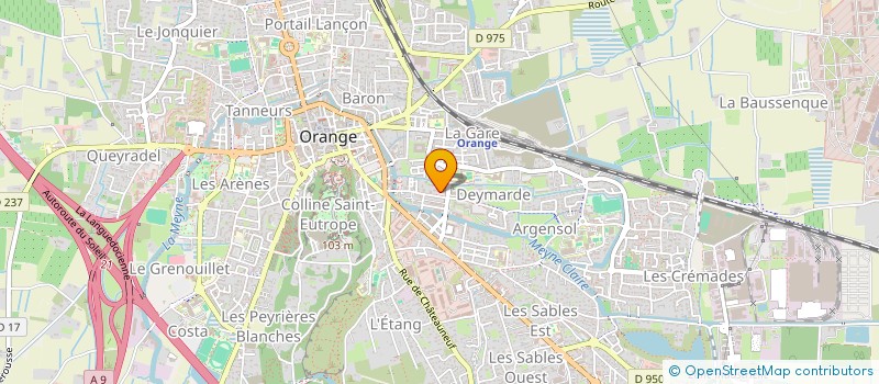 localisation de l'entreprise TIME BIS  ORANGE