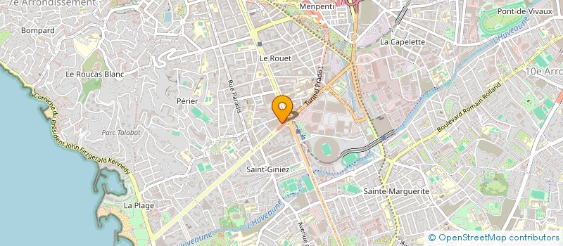 localisation de l'entreprise TIME CONSULTING à MARSEILLE