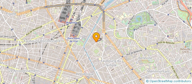 localisation de l'entreprise TIME ENERGIE à CLICHY
