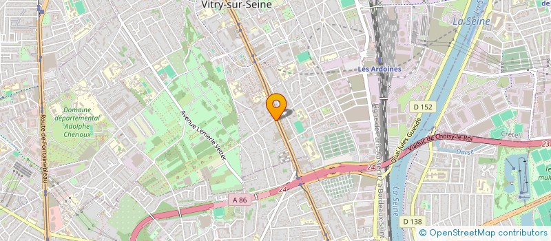 localisation de l'entreprise TIME IN AGENCY  VITRY-SUR-SEINE