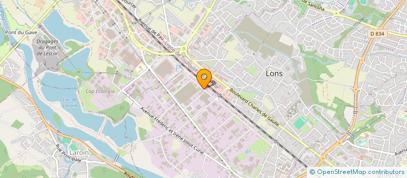 localisation de l'entreprise TIME IS MONEY - TIM à LONS