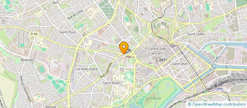 localisation de l'entreprise TIME KEEPING à CAEN