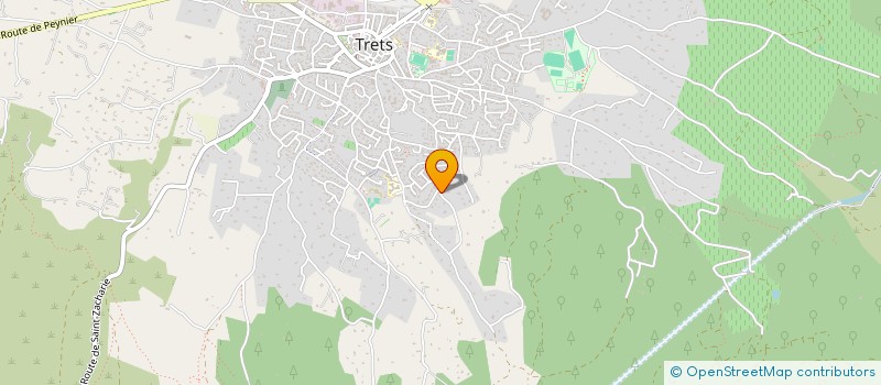 localisation de l'entreprise TIME'NESS à TRETS